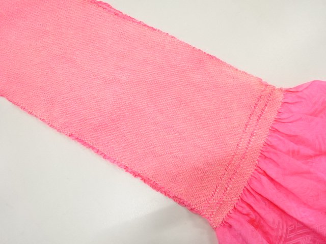 JAPANESE KIMONO / OBIAGE FOR FURISODE / SHIBORI 